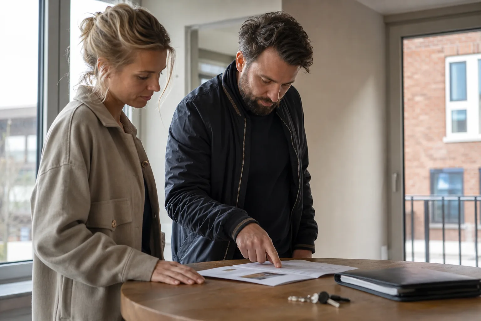 Een Nederlandse woning met sleutels en papieren. Beeld bij het artikel: Waarom houdt het ene opnamerapport wel stand bij een discussie en het andere niet?
